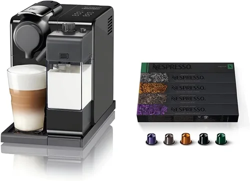 Vista 10 de Máquina de Espresso Original Nespresso Gran Lattissima con Espumador de Leche por De'Longhi, Blanco Fresco Blanco (Fresh White)
