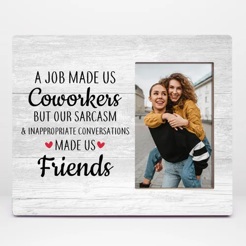 Vista 7 de Orchroma Marco de Fotos Best Friend Forever, Regalos de Amistad a Larga Distancia para Mujeres BFF Mejores Amigas, Marco de Fotos 4x6 (Gris)
