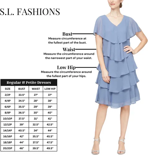 Vista 3 de S.L. Fashions Vestido de cóctel corto con cuello halter con cuentas para mujer, invitada de boda, vestido de fiesta, (tallas pequeñas y regulares)