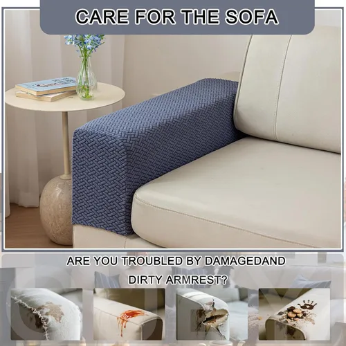 Vista 12 de Fundas de cojín para sofá, fundas de cojín lavables para mascotas, funda protectora elástica antideslizante para muebles