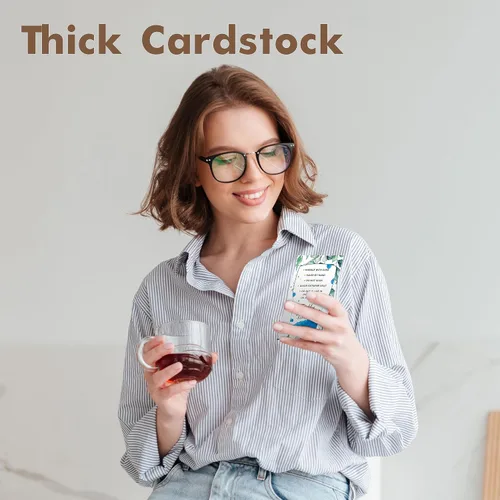 Vista 6 de 200 tarjetas de instrucciones de cuidado de vasos, impresión de doble cara para tarjeta de dirección del cliente, consejos para el cuidado
