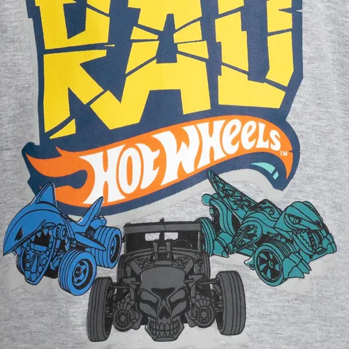 Vista 4 de Hot Wheels Paquete de 3 camisetas gráficas para niños pequeños y grandes