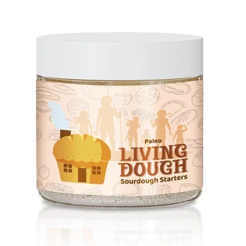 Vista 21 de Living Dough - Cultura de Masa Madre Amistosa Amish de 55 Años - Masa Madre Dulce y Orgánica para Hornear - Para Pan Artesanal, Masa para Pizza