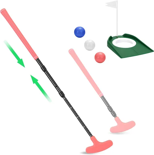 Vista 9 de Golf Putter, Golf Putters for Men & Women, Mini Putter, Club Golf Set, Bucket Golf Game, Two-Way Putters Includes Ball, Cup with Flag