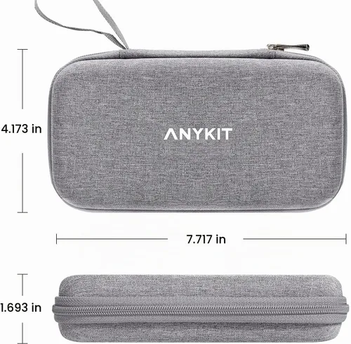 Vista 3 de Anykit - Estuche de transporte para otoscopio digital, funda rígida de gran capacidad