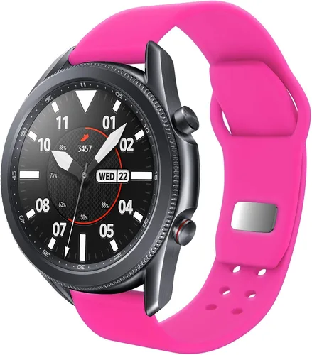 Vista 23 de Affinity Bands Banda deportiva de silicona de colores clásicos compatible con Samsung y más