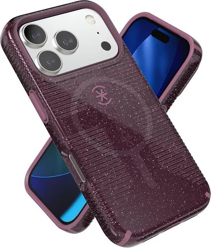 Vista 38 de Speck Funda transparente para iPhone 14 Plus, protección contra caídas, resistente a los arañazos, diseñada para MagSafe Slim iPhone 14 Plus de 6.7