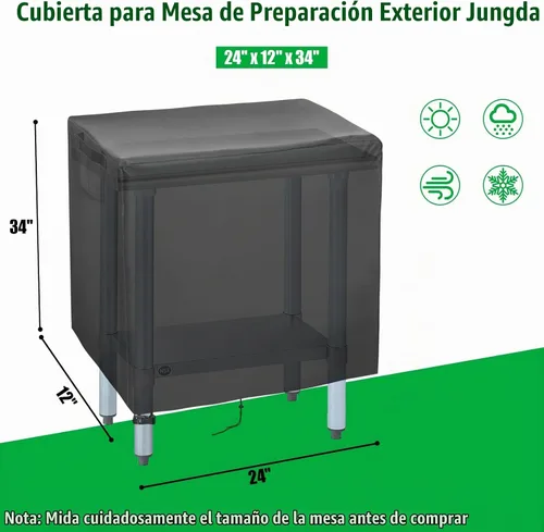 Vista 2 de Cubierta de mesa para mesa de carrito de preparación de acero