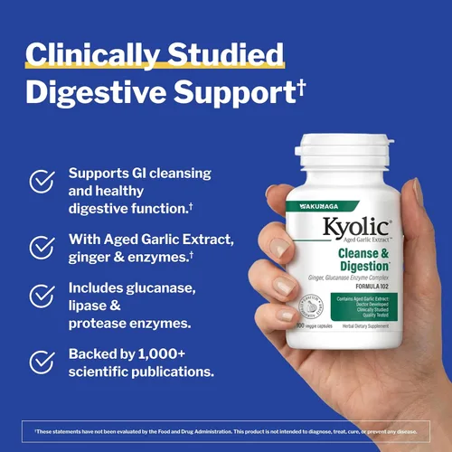 Vista 2 de Kyolic Kyo-Dophilus Max Probiótico, 100 Cápsulas
