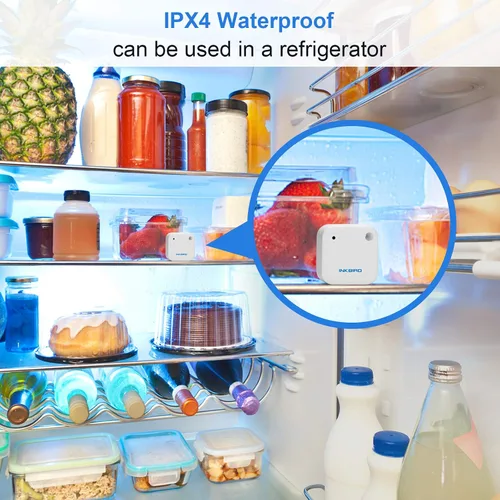 Vista 4 de Inkbird IBS-TH2 - Termómetro inalámbrico con sensor de temperatura y temperatura Bluetooth, con aplicación para Android e iOS