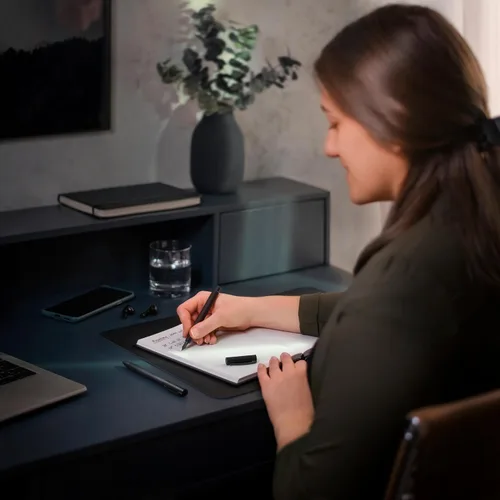 Vista 6 de Faber-Castell Bolígrafo Ambition, todo negro