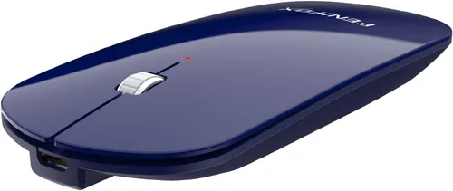 Vista 12 de FENIFOX mini mouse Bluetooth, mouse óptico móvil portable ultrafino con batería recargable para PC, Mac, laptop, tablet Android, Negro