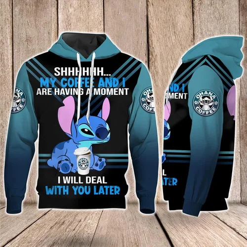 Vista 3 de Too Cute I Am 3D Hoodie