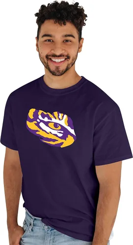 Vista 62 de Blue 84 Camiseta NCAA para hombre, icono de color del
