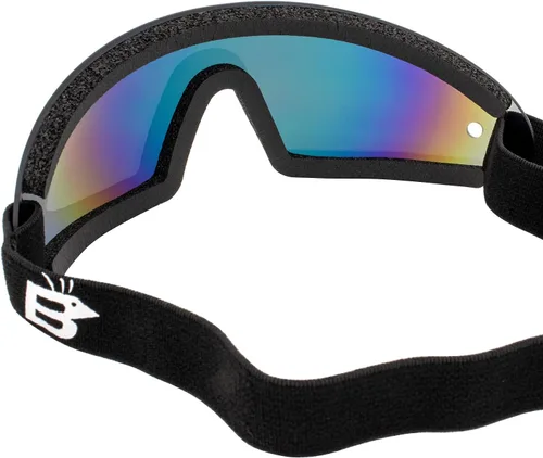 Vista 5 de Birdz Gafas de parasailing Wing Parasailing 2 pares con lente de espejo rojo ReflecTech de una pieza y lente de espejo azul