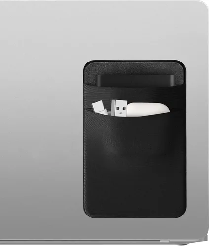 Vista 8 de kwmobile Funda elástica compatible con SanDisk Portable SSD, Samsung T7, Crucial X8, HDD, funda de elastano elástico, soporte externo para SSD