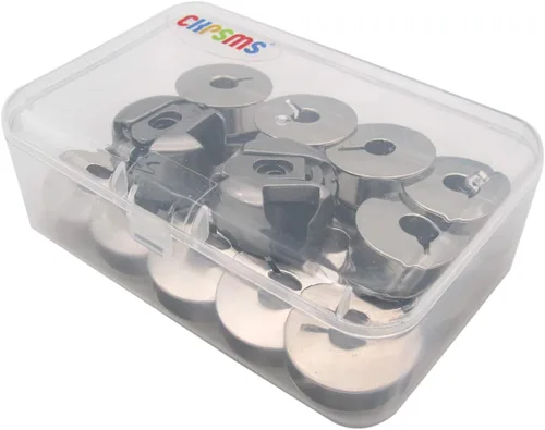 Vista 5 de 20 Bobinas 9033 & 2 Regular Bobbin casos 9076 NBL – para coser Pfaff 138 238 438 1222