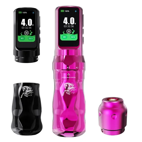 Vista 11 de Mast Tattoo Máquina de tatuaje inalámbrica Fold Pro Negro