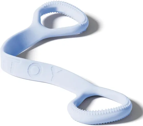 Vista 8 de YOTTOY Figure 8 Resistance Band, Elastic Resistance Band 20lb Rosa