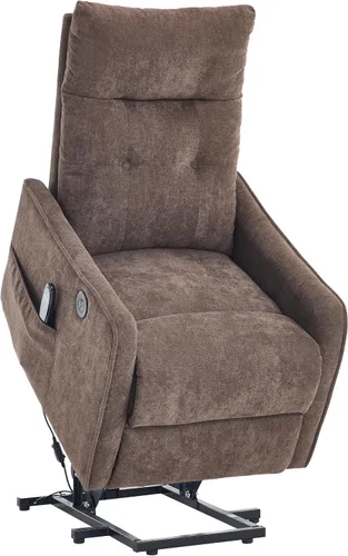 Vista 20 de Silla reclinable eléctrica con elevación Trustyue con calor y masaje, sillas elevadoras para asistencia al estar de pie, silla pequeña con elevación