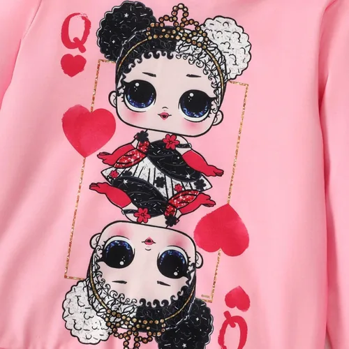 Vista 3 de L.O.L. Surprise! Sudadera con capucha de manga larga para niñas de 5 a 12 años
