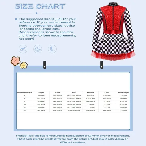 Vista 5 de Oyolan Disfraz de conductor de carreras para niñas, disfraz de piloto de carreras de cosplay, traje de lentejuelas brillantes, disfraz de Halloween