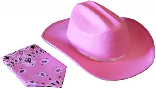 Vista 66 de Aeromax Sombrero de vaquero junior con pañuelo