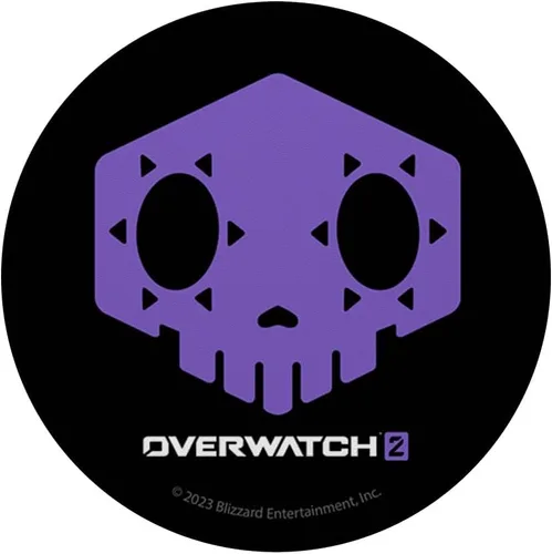 Vista 3 de Overwatch 2 Sombra Damage Hero Center Icon PopSockets Standard PopGrip