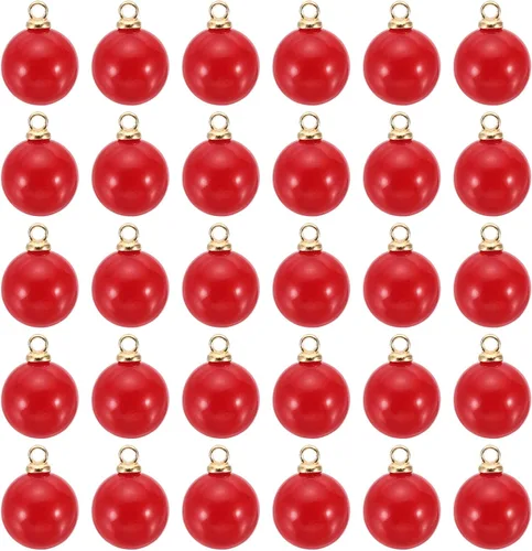 Vista 23 de PATIKIL Abalorio de perlas, 100 cuentas de perlas de imitación de perlas colgantes para bricolaje para hacer joyas, pulseras, aretes, collares Beige