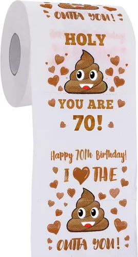 Vista 8 de Regalos de 18 cumpleaños para niño o niña - Feliz papel higiénico de broma - Decoraciones de 18 cumpleaños, suministros de fiesta y recuerdos
