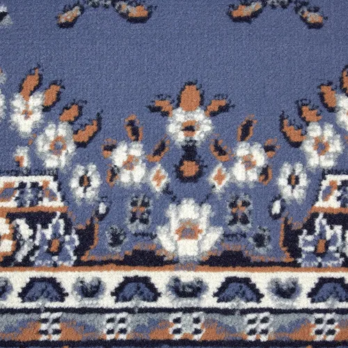 Vista 8 de Home Dynamix Premium Sakarya - Alfombra tradicional con borde de medallón, color azul campo, 7 pies 8 pulgadas x 10 pies 7 pulgadas, rectangular