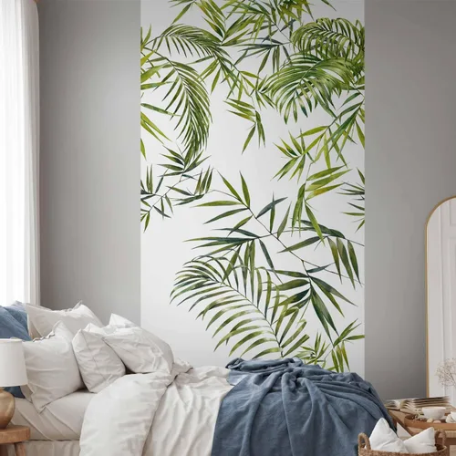 Vista 5 de artgeist Mural de pared Tropical de 58 x 110 pulgadas - Mural de pared autoadhesivo para despegar y pegar, calcomanía extraíble, imagen de primera