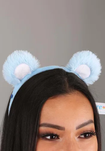 Vista 7 de Care Bears - Kit de disfraz de orejas de oso gruñón y parche para adultos con diadema y parche termoadhesivo