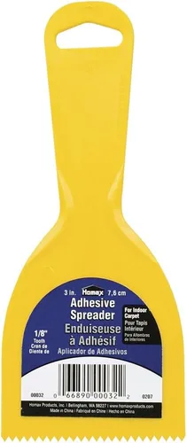 Vista 7 de Homax Esparcidor adhesivo de dientes de 1/4" para baldosas de cerámica, amarillo, 3