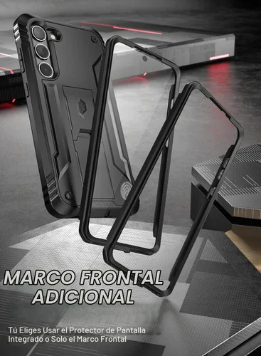Vista 4 de Poetic Revolution - Funda compatible con Galaxy S23+ Plus 5G de 6.7 pulgadas, funda protectora de cuerpo completo resistente a prueba de golpes