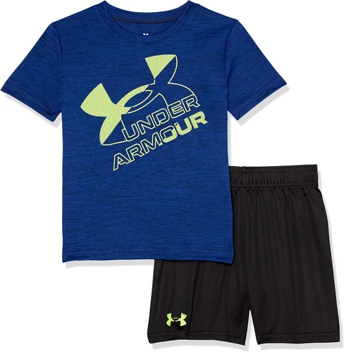 Vista 119 de Under Armour baby-girls Ua Terrazzo Leopard Heart SetShort Set
