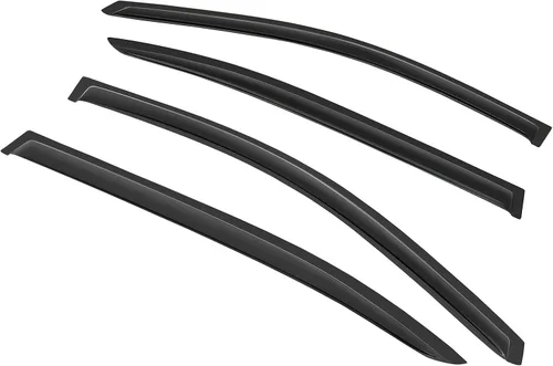 Vista 8 de SCITOO Viseras de ventana de montaje exterior deflector protector de lluvia compatible con 2008-2012 para Honda para Accord 4 piezas