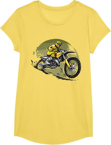 Vista 63 de Camiseta de motocross Supermotard Enduro, Negro, S