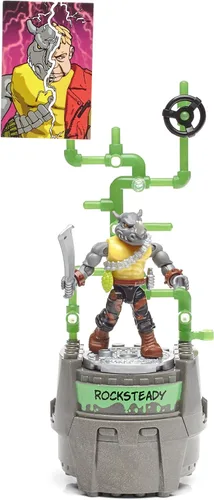 Vista 8 de Mega Construx Teenage Mutant Ninja Turtles Classic Series Rocksteady Mutagen - Bote