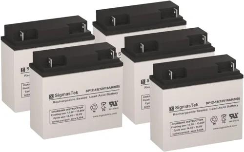 Vista 12 de SigmasTek - Batería de plomo ácido sellada recargable de 12 voltios y 18 AH (paquete de 1)
