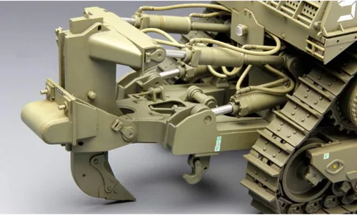 Vista 7 de Meng SS-002 D9 R Kit de niveladora blindada, accesorios de construcción de modelos, Multi, Mittel