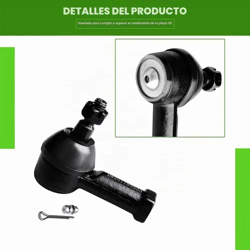 Vista 8 de SCITOO Kit de suspensión delantera (2) brazo de control inferior con bujes de rótula izquierda y derecha (2) varillas de sujeción interiores (2)