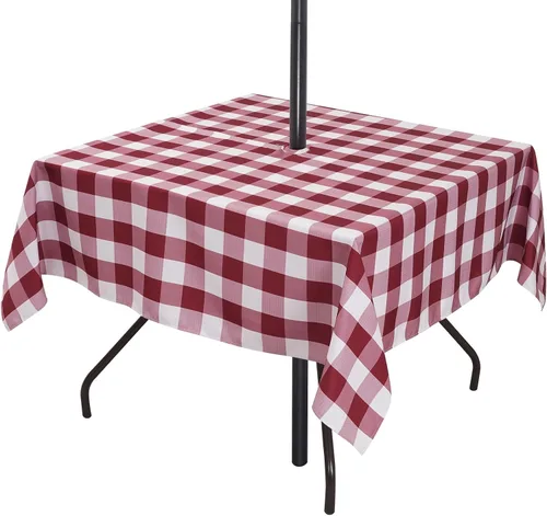 Vista 47 de Poise3EHome - Mantel impermeable antiderrames para exteriores e interiores, para camping, picnic, té de la tarde, asados, flores