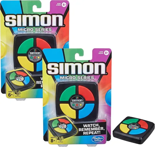 Vista 8 de Paquete de Juegos Simon y Bop It! Micro Serie de Hasbro Gaming