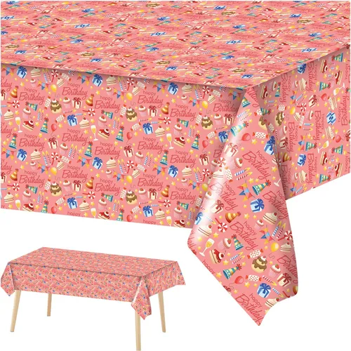 Vista 7 de Mantel deportivo de baloncesto, equipo de cumpleaños, baby shower, fiesta, suministros de decoración, plástico, desechable, 108 x 54 pulgadas