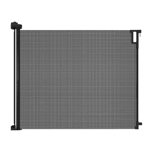 Vista 8 de Perma Child Safety Puerta retráctil para bebés para interiores y exteriores, 38.6 pulgadas de alto que se extiende hasta 79 pulgadas de ancho