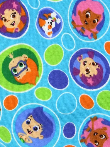 Vista 6 de Bubble Guppies Conjunto de pijama de algodón de 2 piezas de manga larga para niño