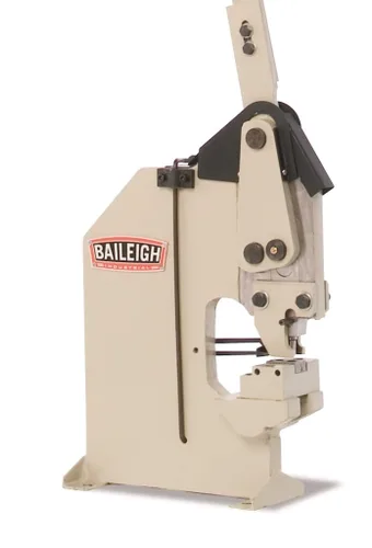 Vista 6 de Baileigh Punzón manual de chapa metálica, 0.137" acero suave (HP-160)