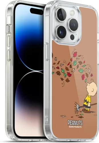 Vista 49 de Head Case Designs Funda de gel suave con licencia oficial de Peanuts Autumn Charlie Brown compatible con Apple iPhone 7 Plus/iPhone 8 Plus