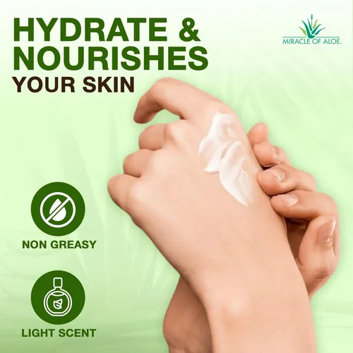 Vista 7 de Miracle - Crema reparadora de pies, 8 onzas + 1 onza Miracle Hand Repair, lociones curativas de aloe vera para manos y pies secos y agrietados
